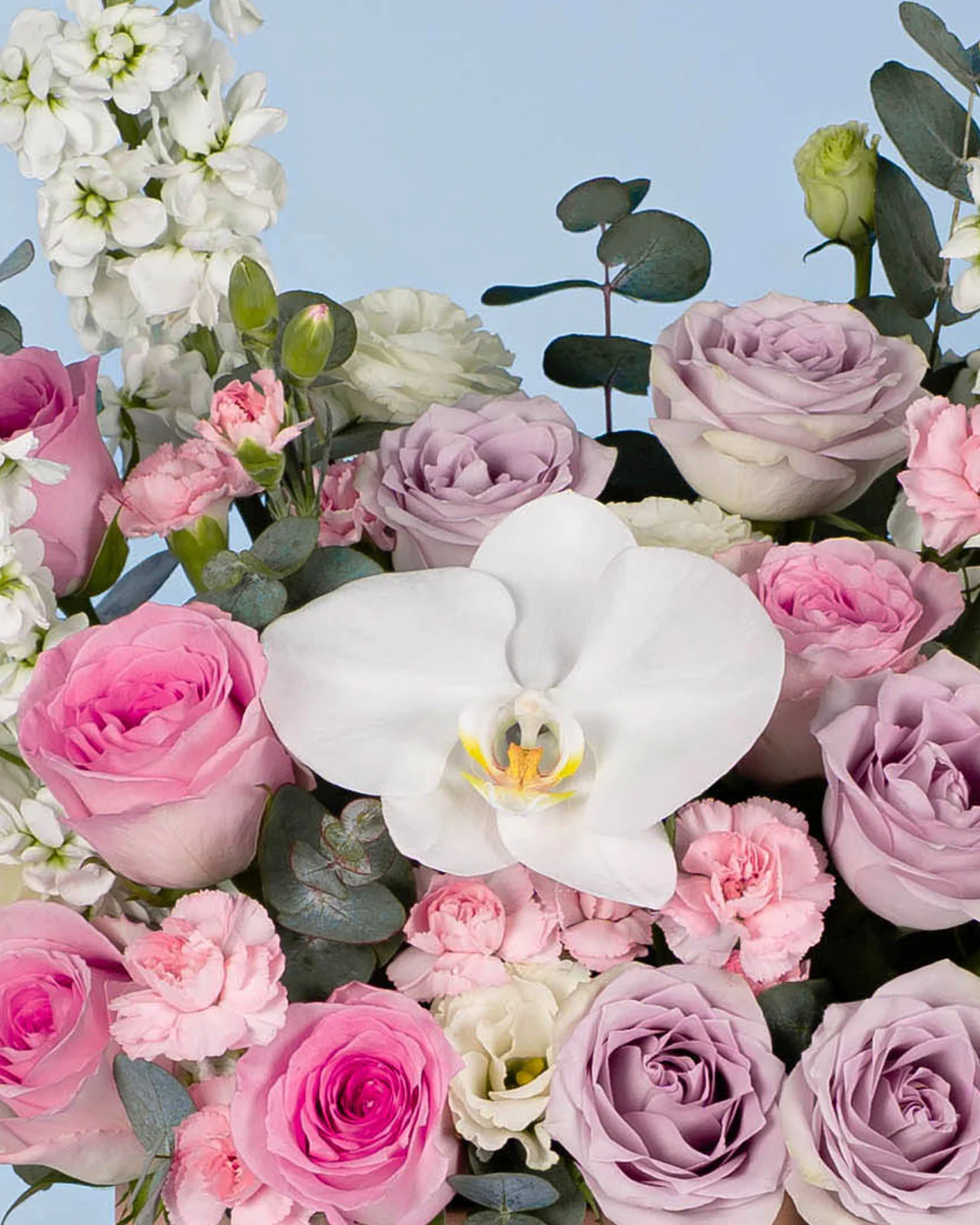 Laycie Lilac Rose Flower Box - Image 2