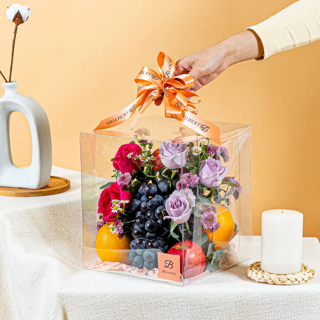 Liliana Flowers & Fruits Gift Box - Image 4
