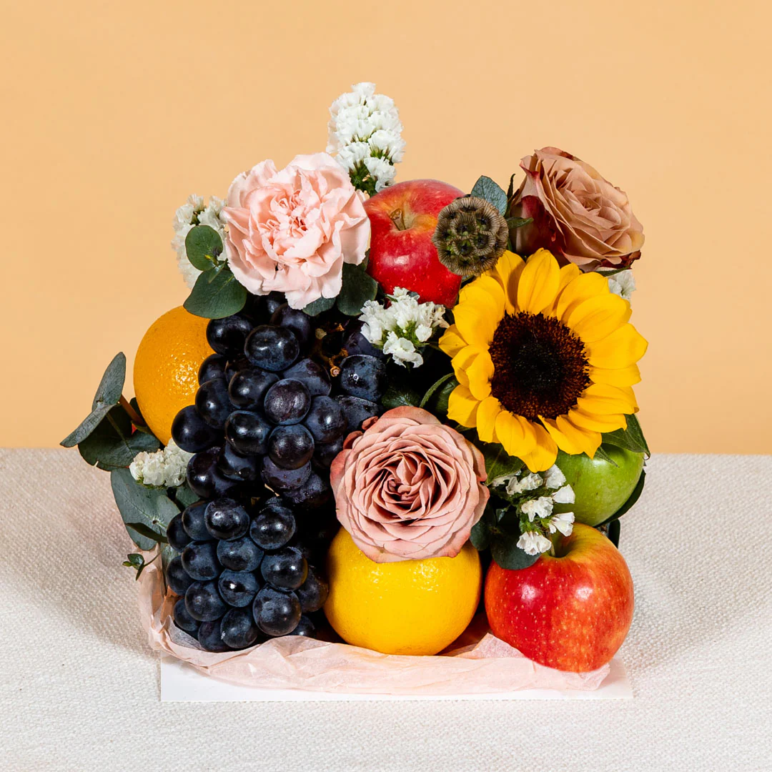 Lorena Flowers & Fruits Gift Box - Image 2