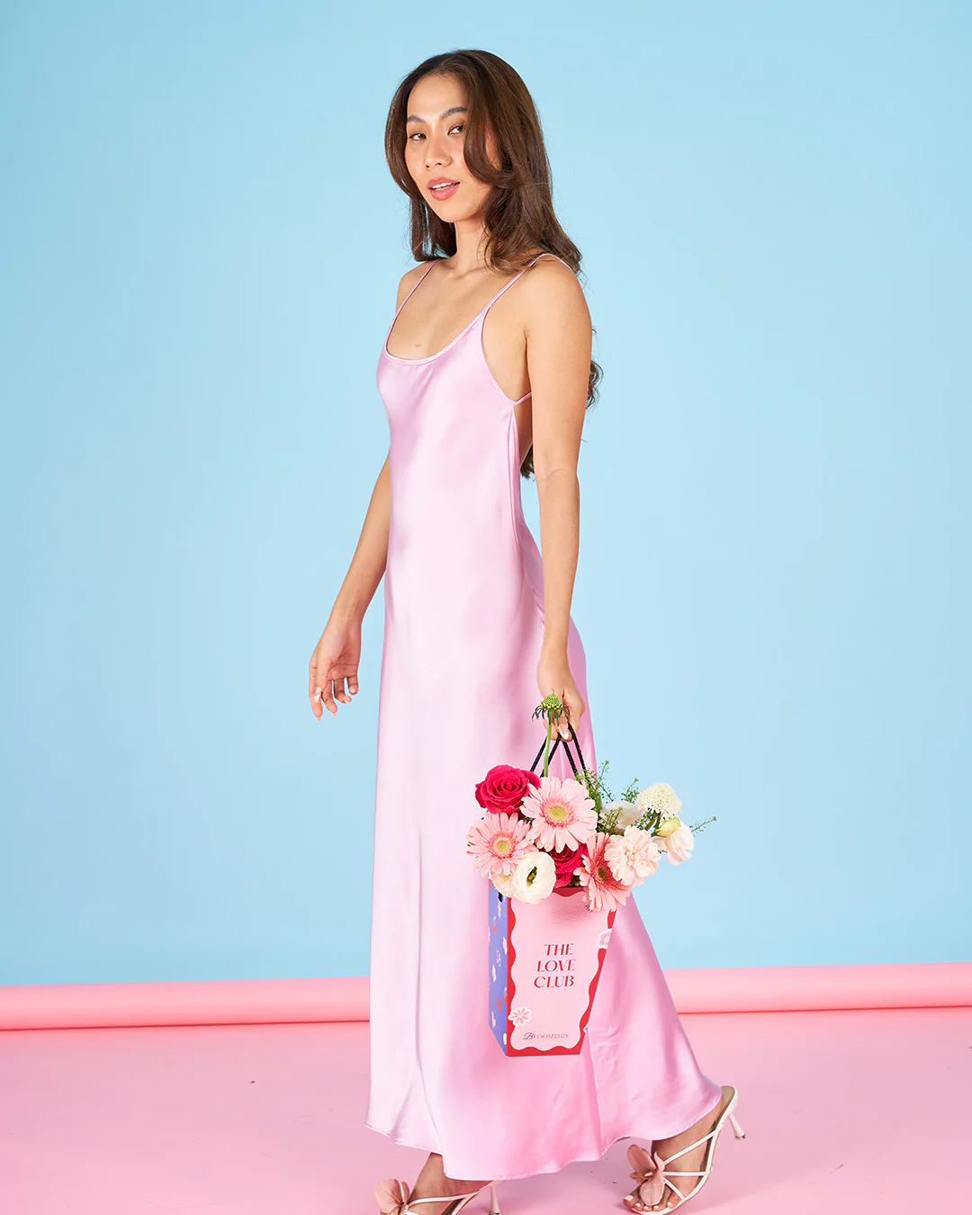 Love Club Imogen Pink Rose Mini BloomBag - Image 9