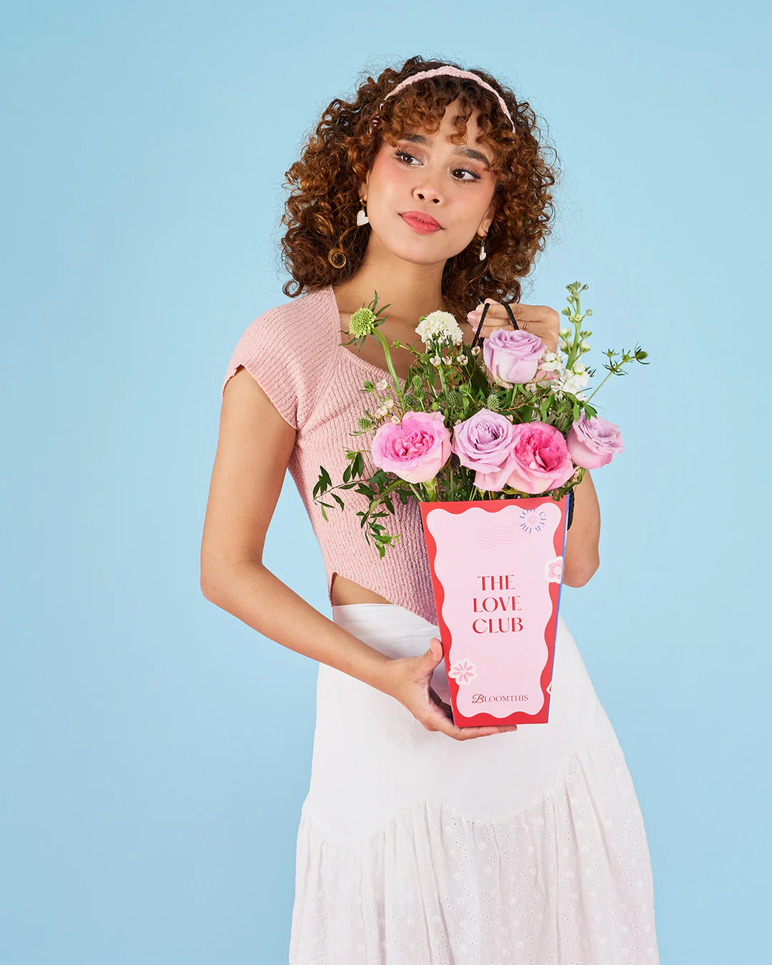 Love Club Laycie Lilac Rose Mini BloomBag - Image 8