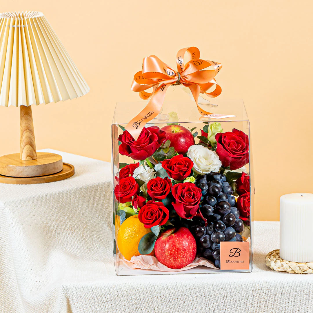 Lucia Flowers & Fruits Gift Box - Image 4