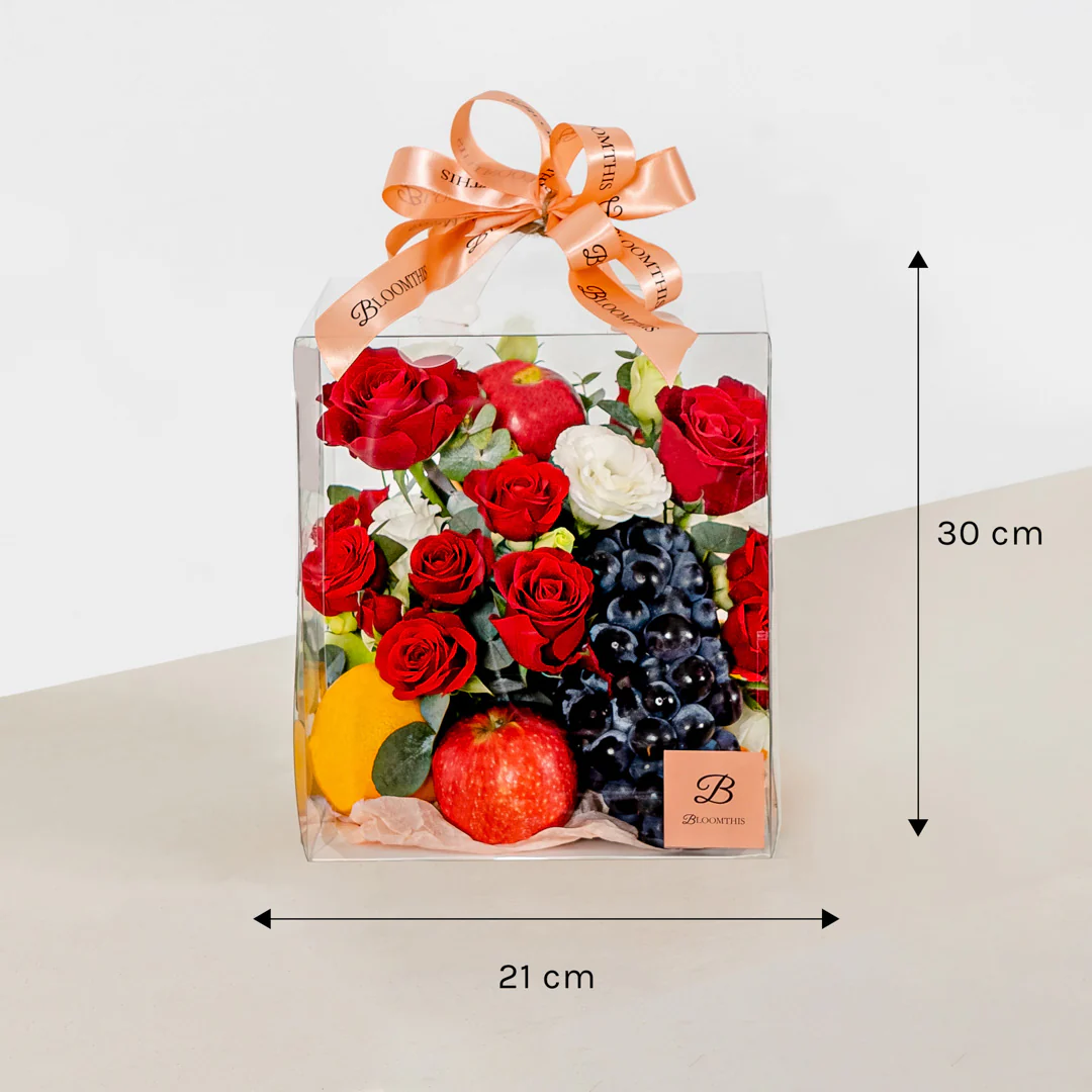 Lucia Flowers & Fruits Gift Box - Image 6