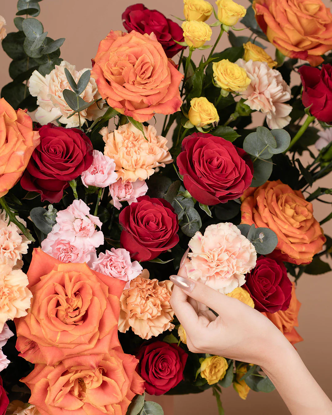 Luxe Marmara Red Rose Flower Box - Image 3