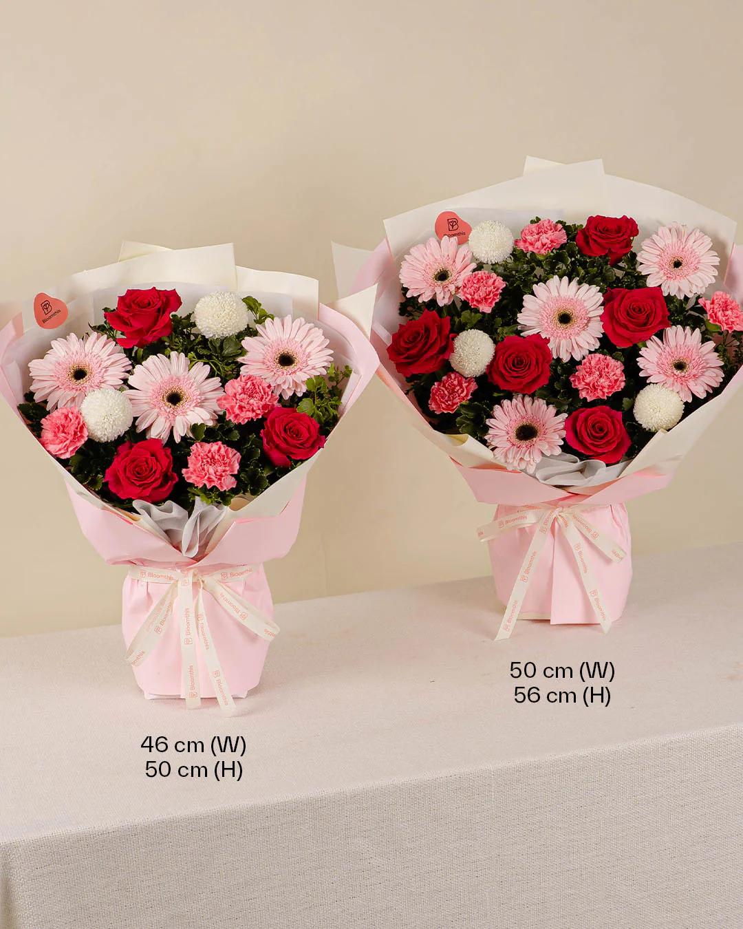 Marilyn Pink Carnation Bouquet - Image 6