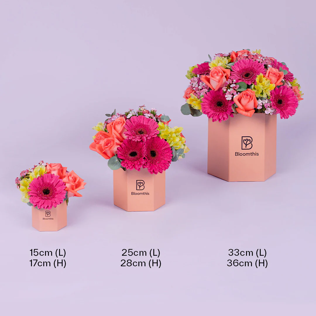 Matilda Gerbera & Rose Flower Box - Image 9