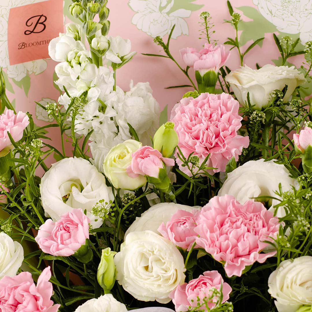 Mimmie Pink Carnation Mother's Day Bouquet (MD) - Image 5