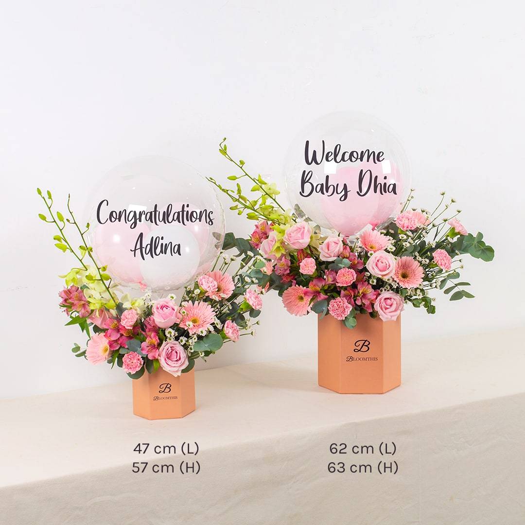 Nadine Balloon Flower Box - Image 10
