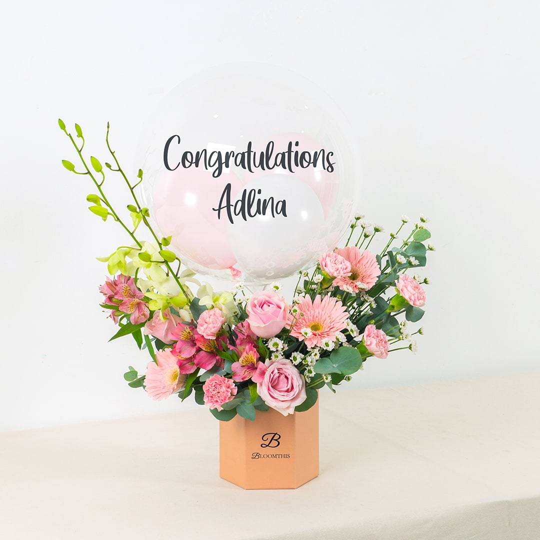 Nadine Balloon Flower Box - Image 5