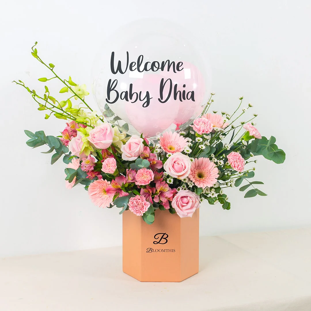 Nadine Balloon Flower Box - Image 9