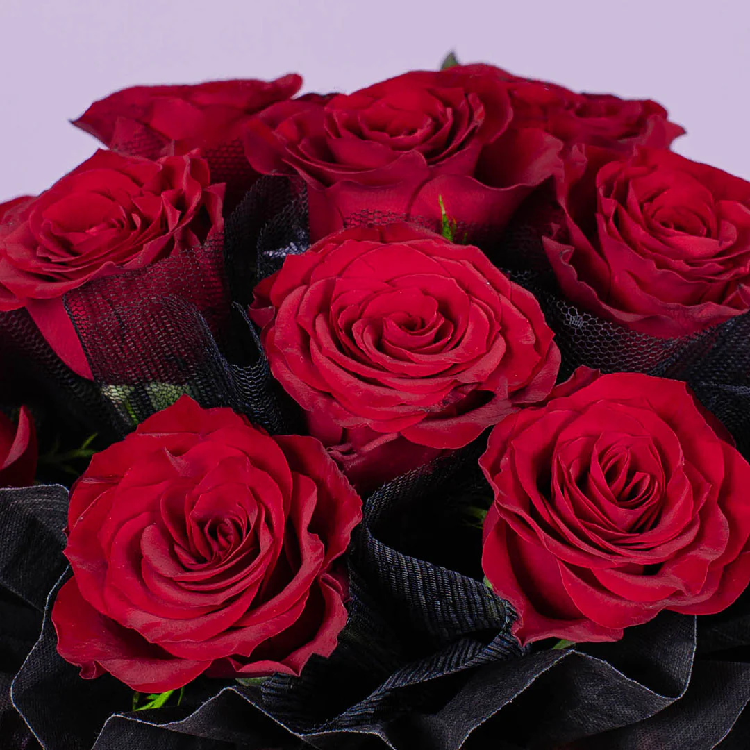 Odile Red Rose Flower Box - Image 5