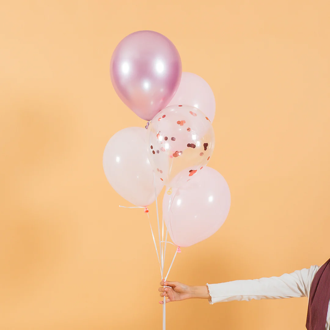 Pretty Pink Helium Foil Birthday Number Balloon - Image 10