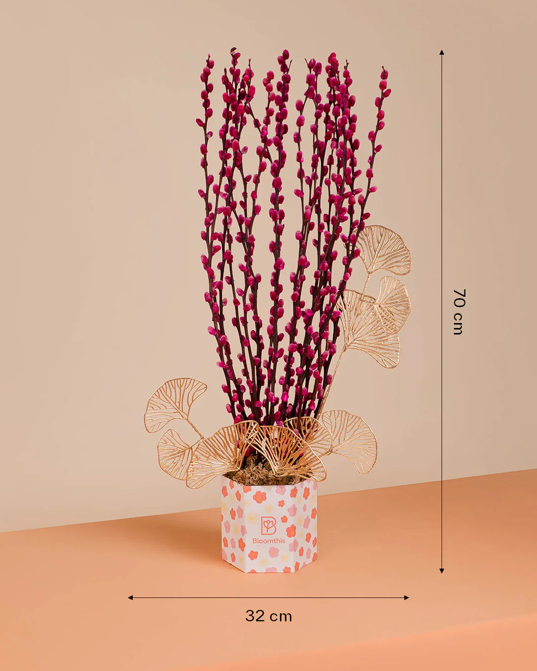 Pussy Willow Chinese New Year Flower Box 2026 - Image 5