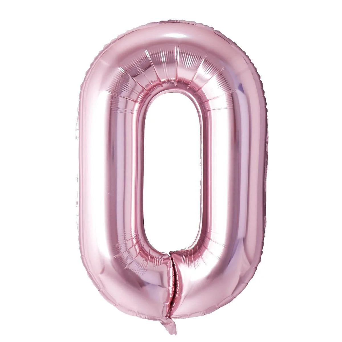 Rose Gold Number 0 Foil Balloon (32 in)
