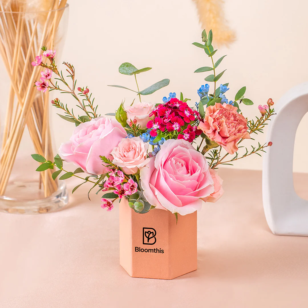Selene Rose Mini Flower Box - Image 3