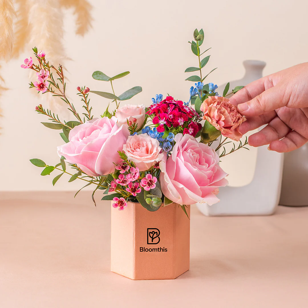 Selene Rose Mini Flower Box - Image 6