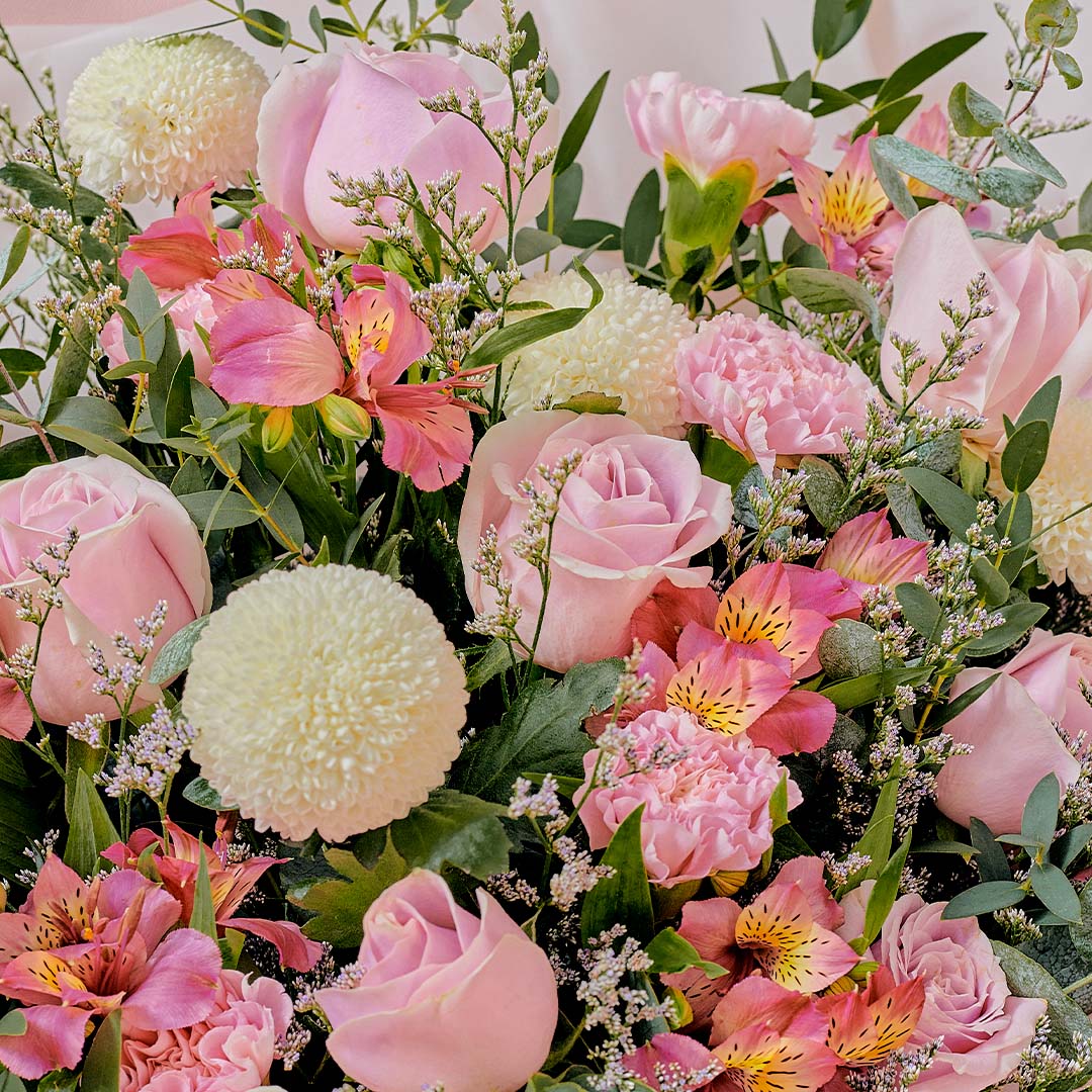 Serena Rose & Carnation Bouquet - Image 6