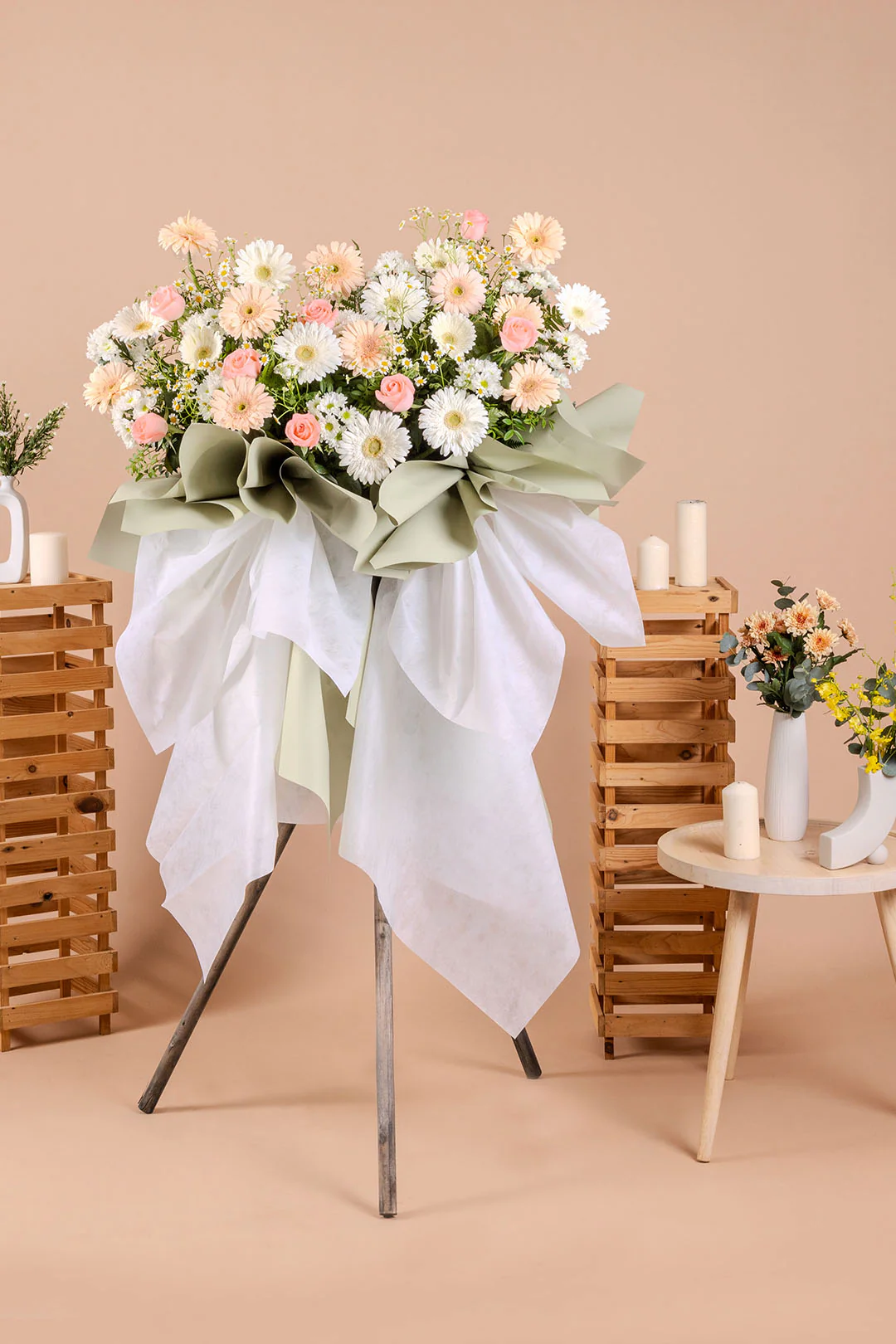 Serenity Condolence & Funeral Flower Stand - Image 5