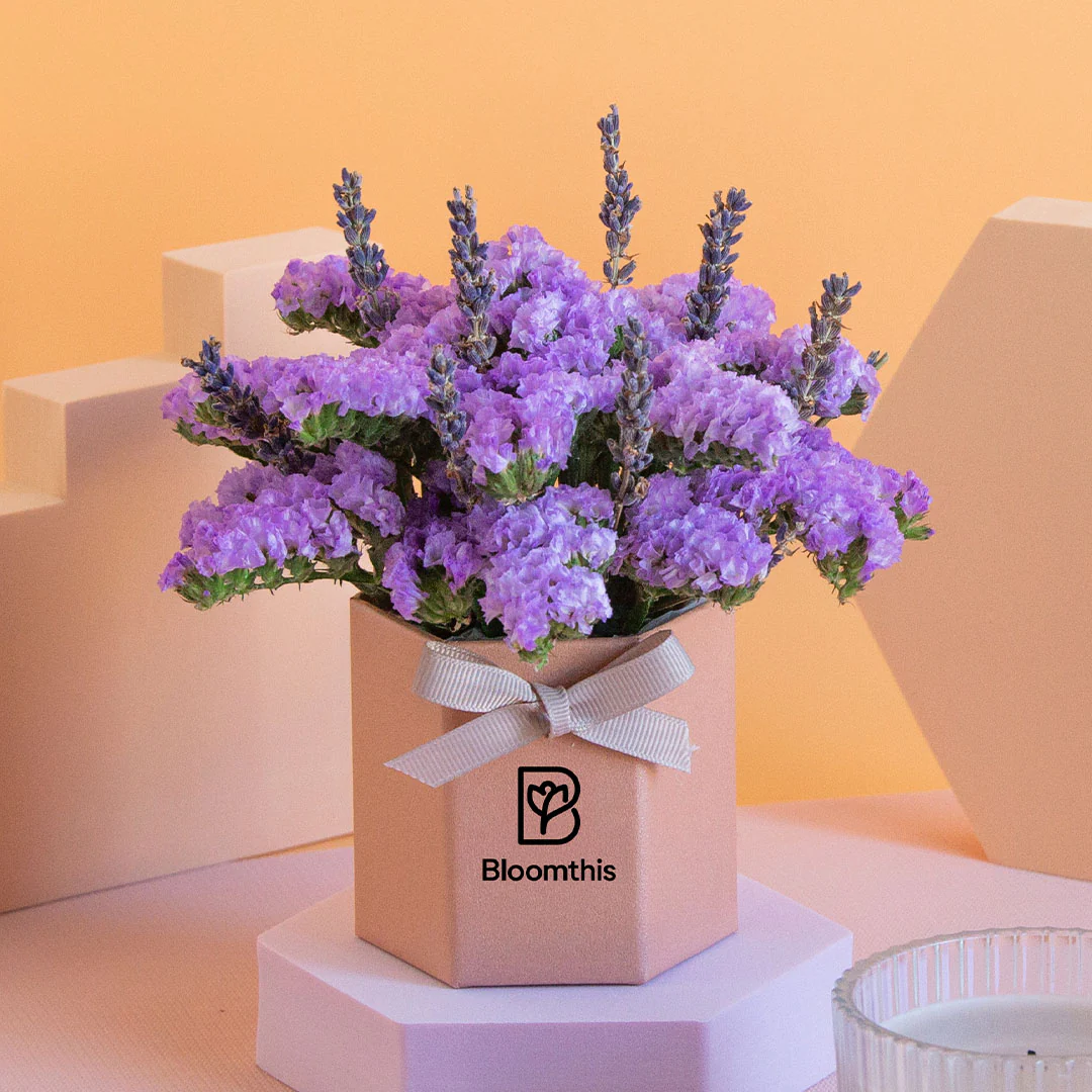 Shamimi Statice Mini Flower Box - Image 3