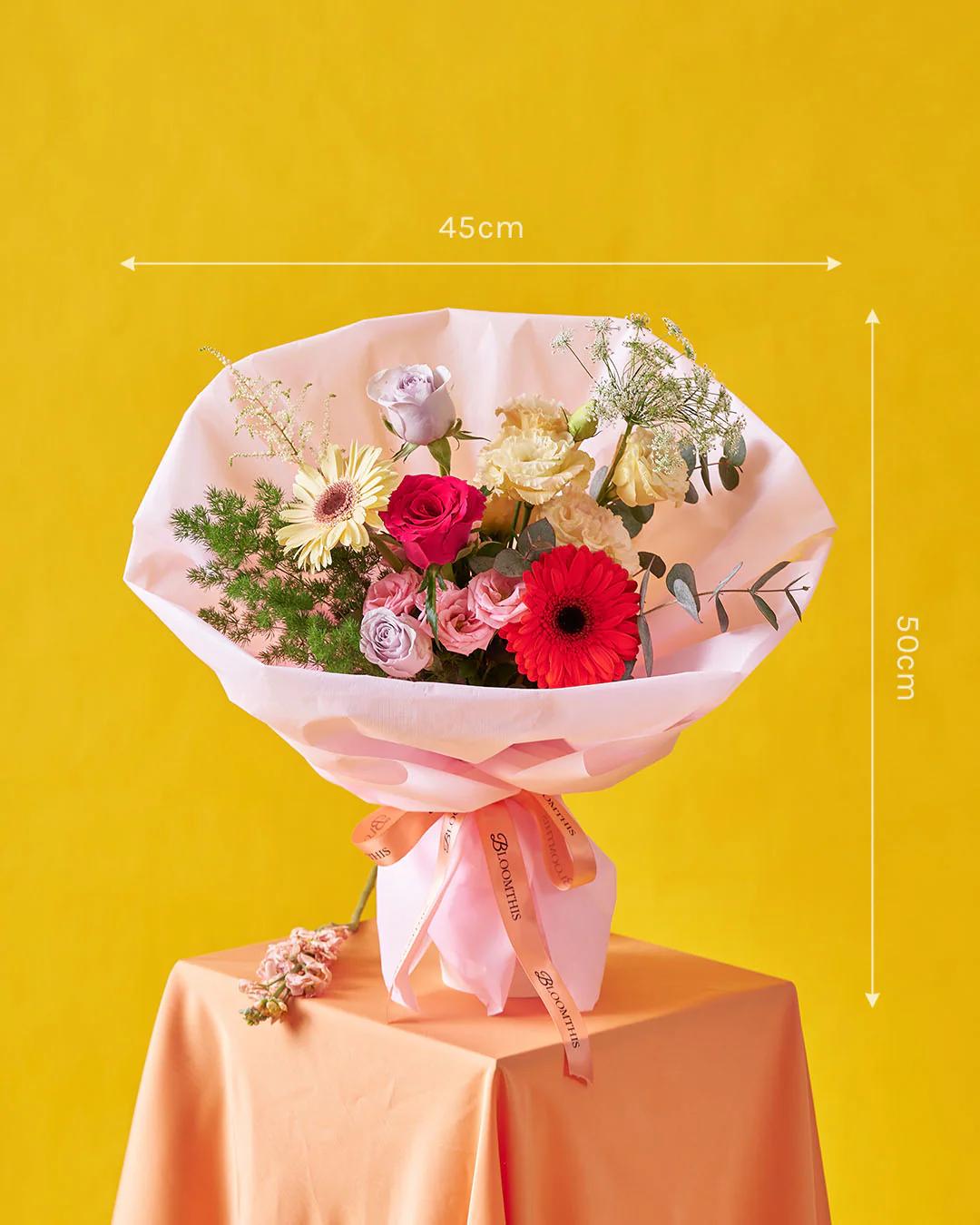 slay queen pink rose bouquet - Image 10