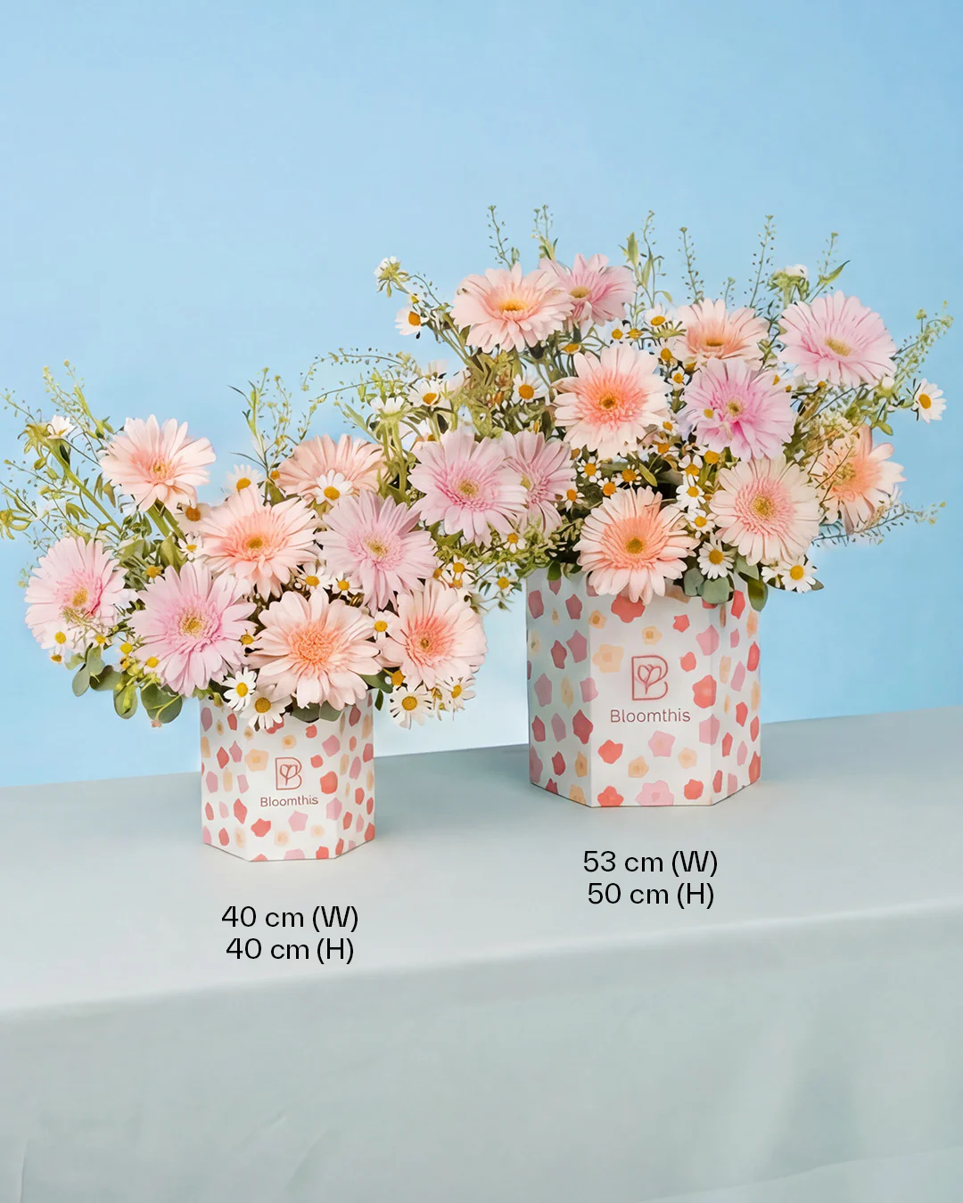 Spring Whimsy Hana Pink Gerbera Flower Box - Image 10
