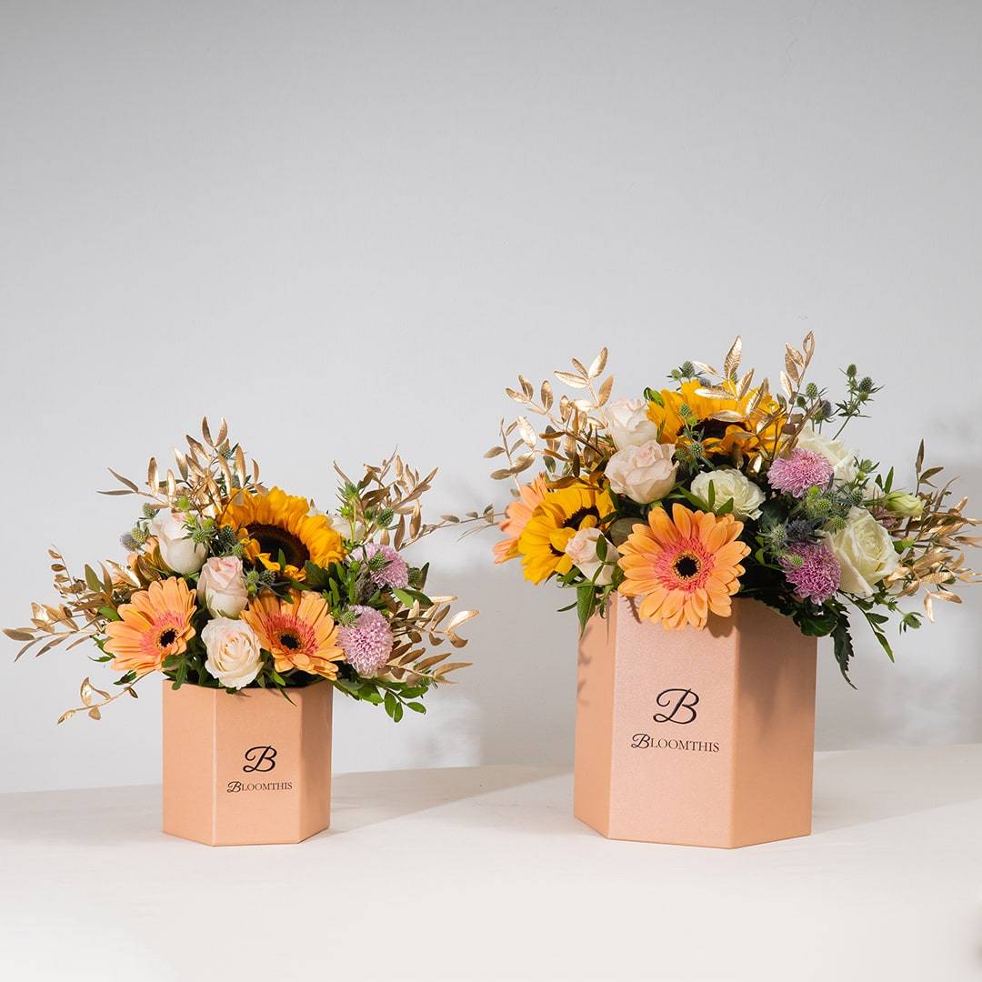 Steph Sunflower & Gerbera Flower Box - Image 10