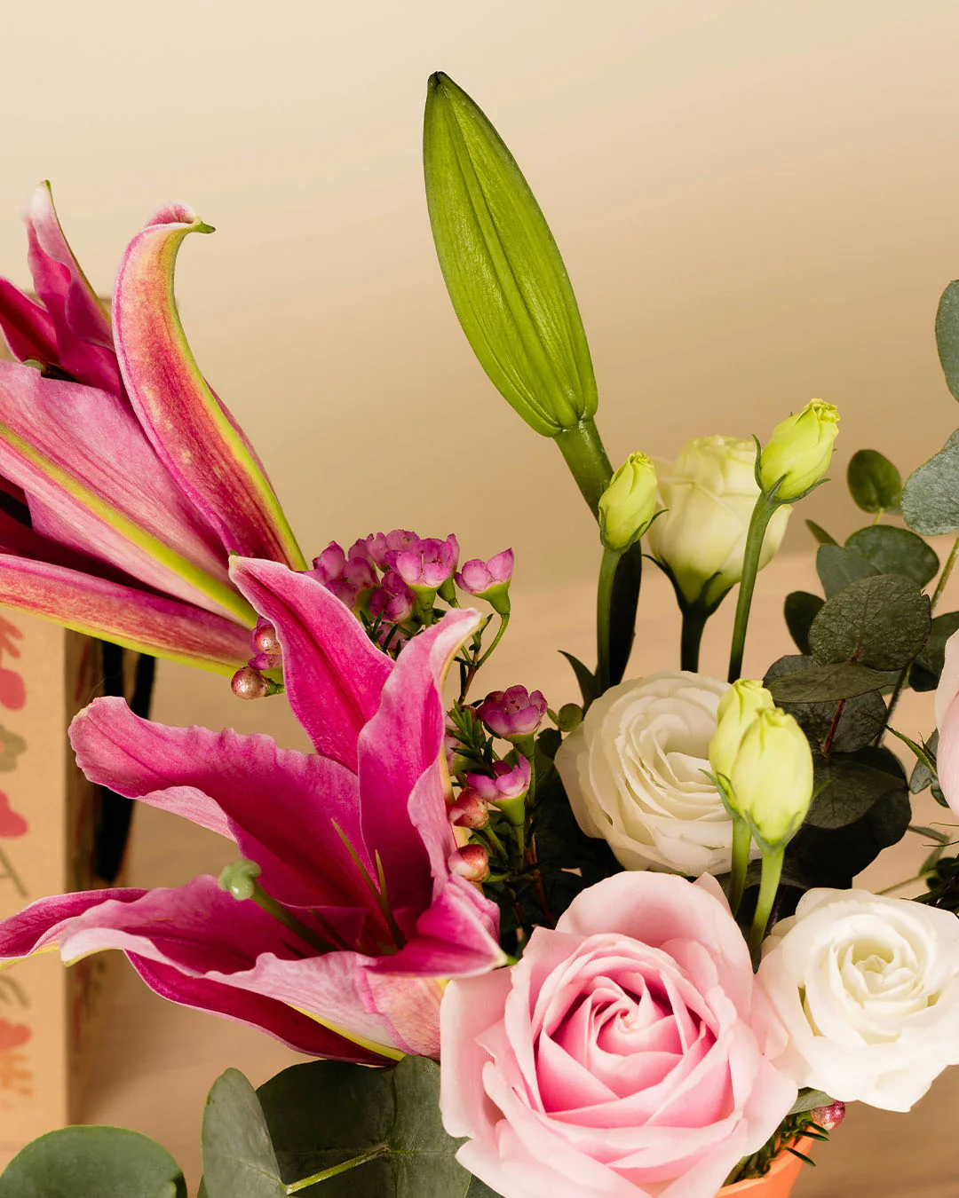 Tessa Pink Lily Mini Bloombag & re:bloom Vase - Image 4