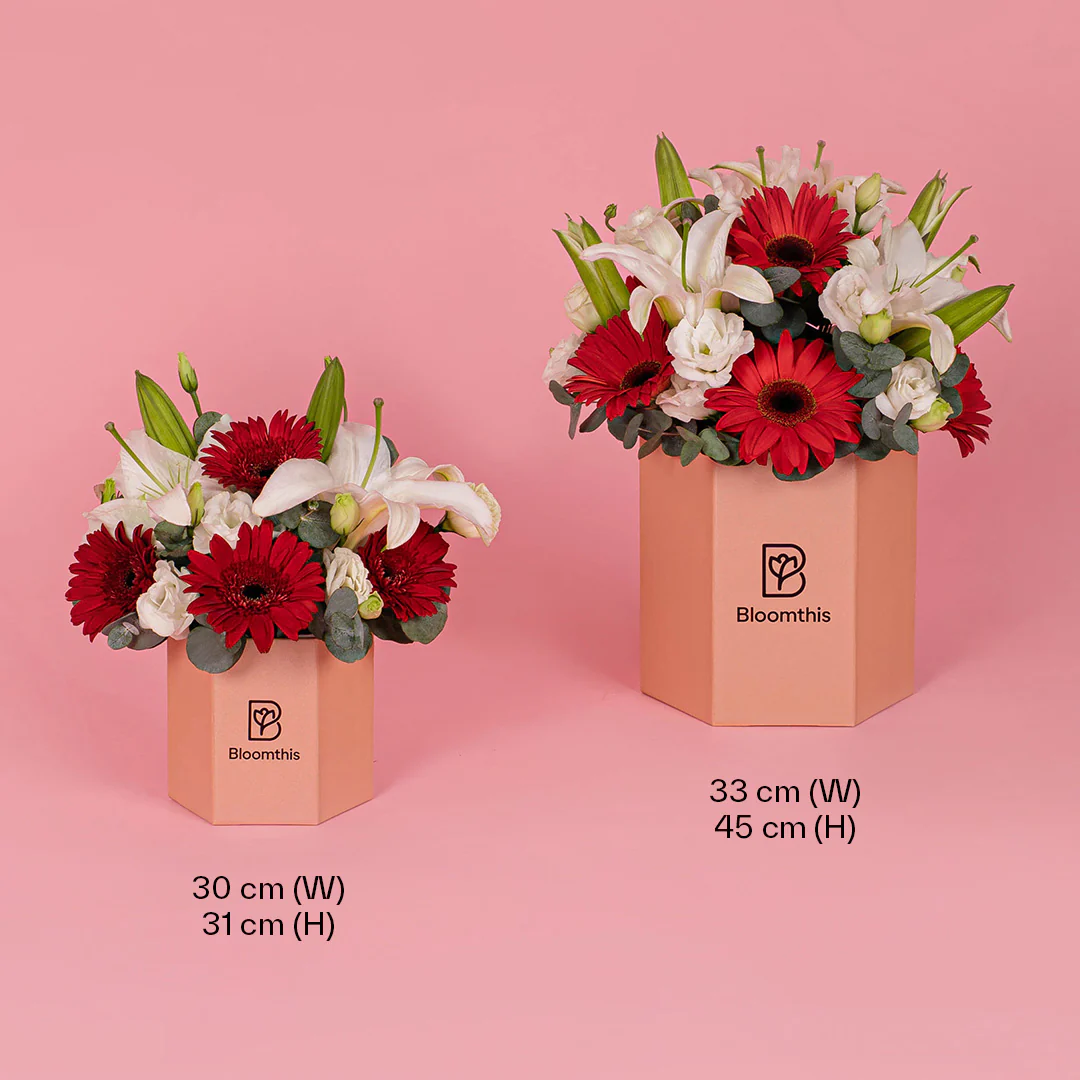 Valda Gerbera & Lily Flower Box - Image 7