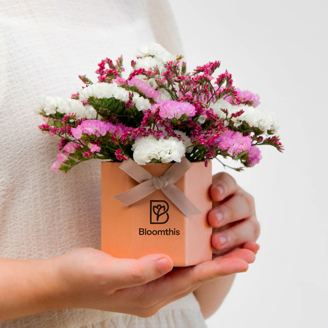 Wimberly Statice Mini Flower Box - Image 2