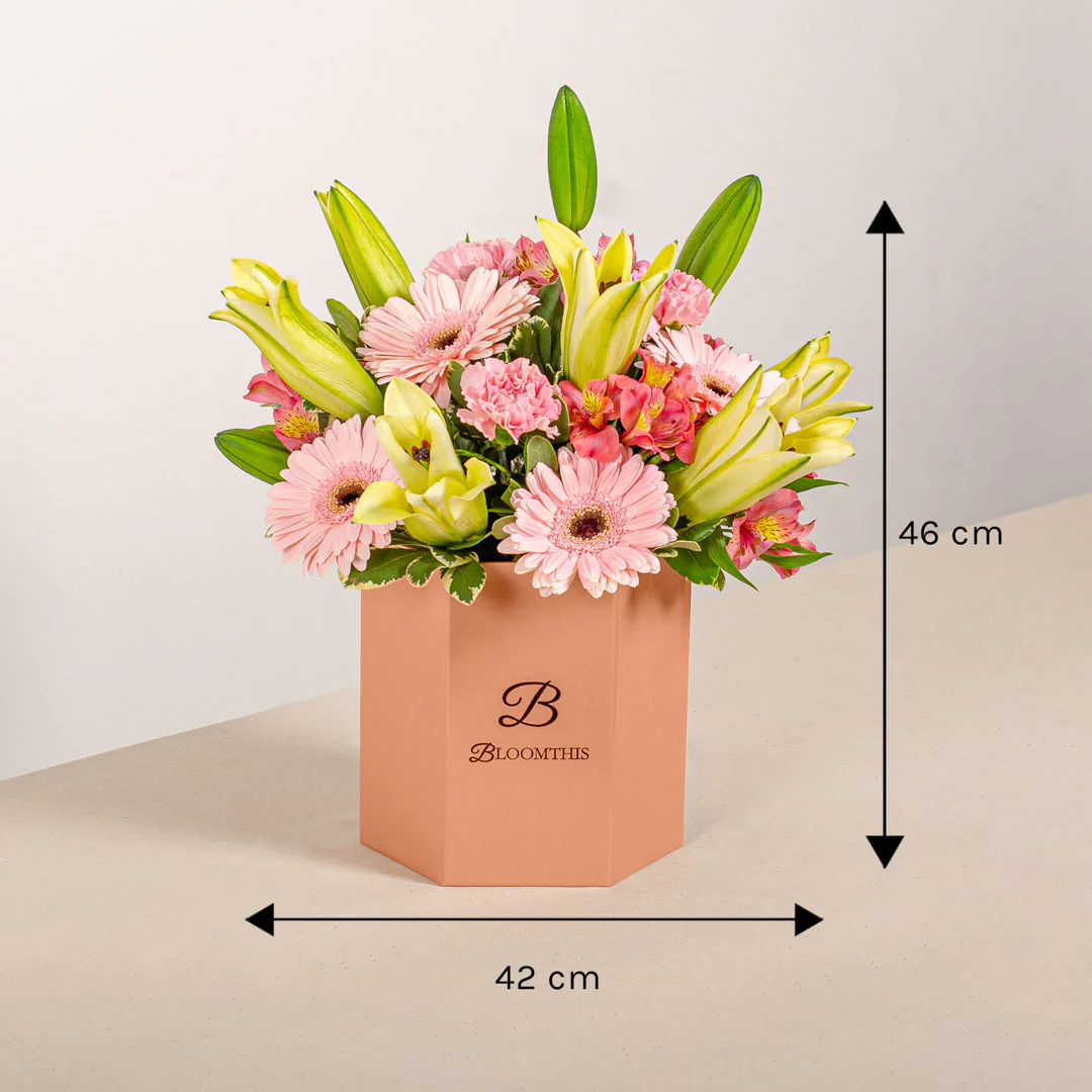 Yara Gerbera & Lily Flower Box - Image 5
