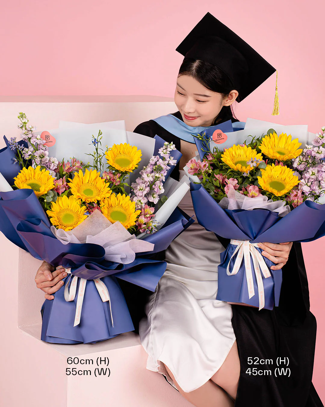 Zayne Yellow Sunflower Bouquet - Image 6