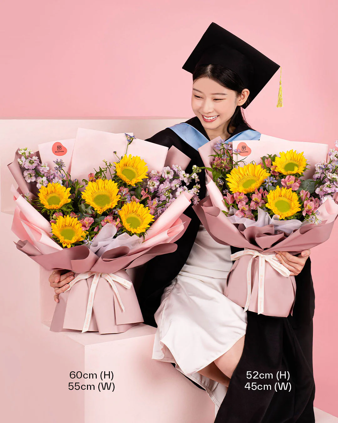 Zooey Yellow Sunflower Bouquet - Image 6